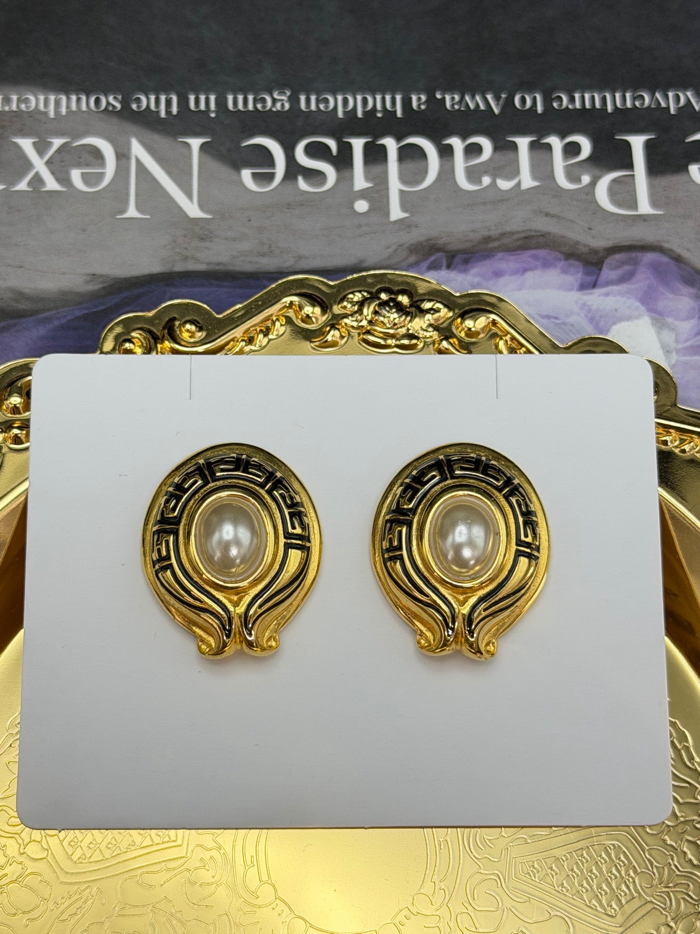 FENDI Vintage Earring Clips