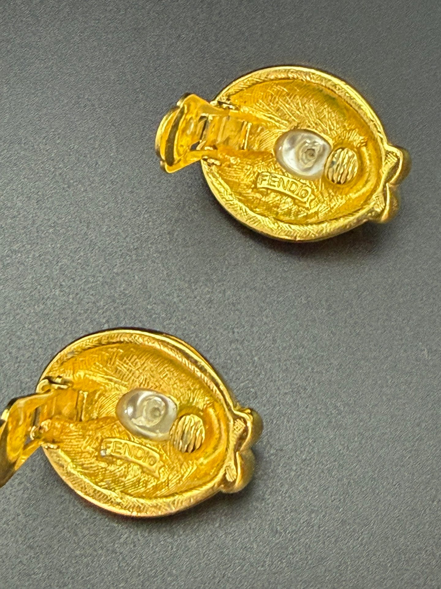 FENDI Vintage Earring Clips