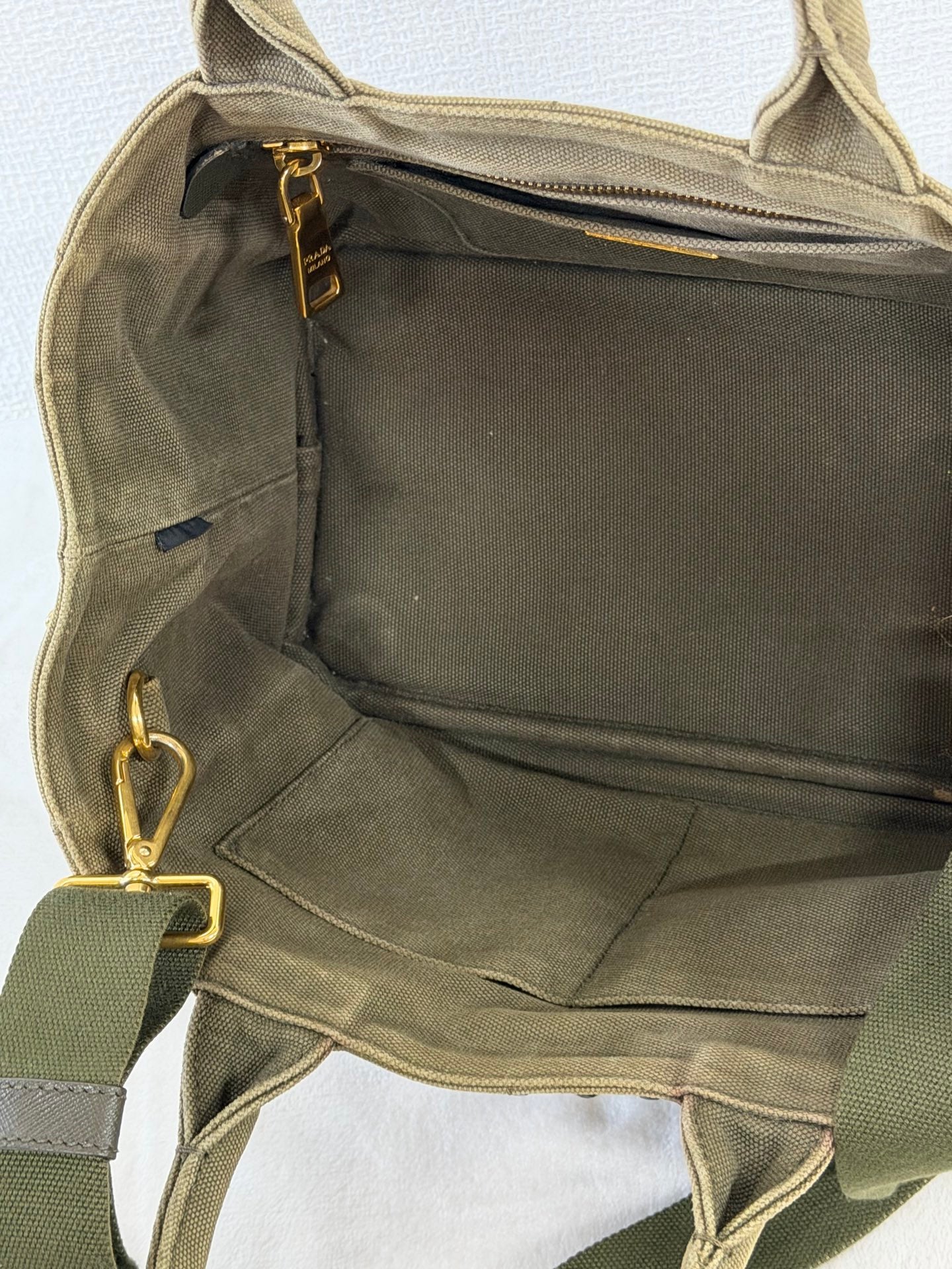 PRADA Canvas 2way Shoulderbag