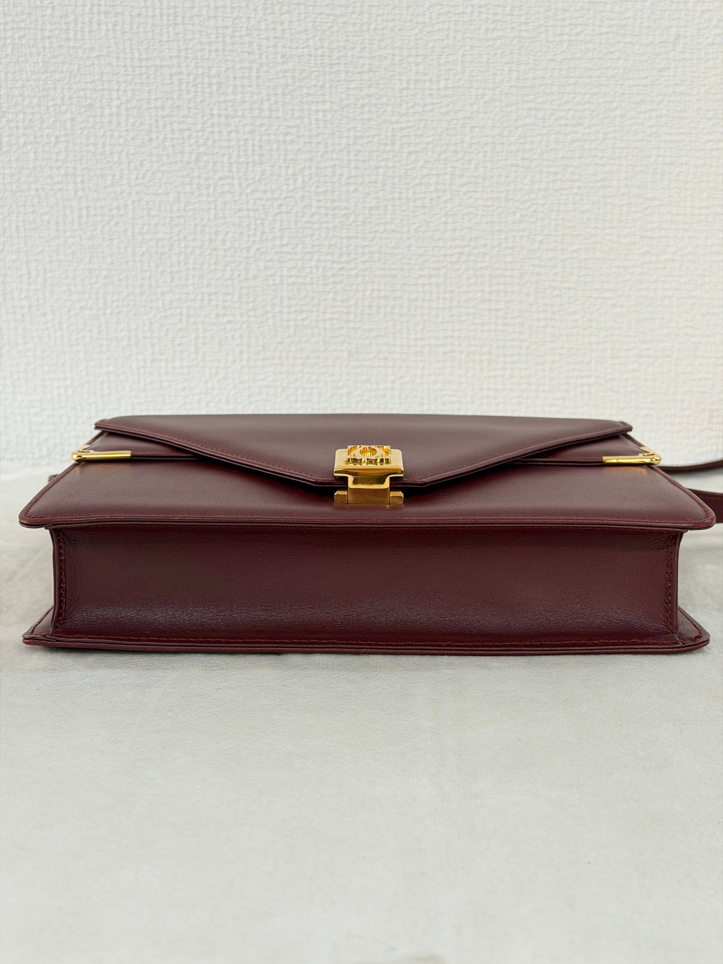 CARTIER Leather Massenger Crossbody Bag