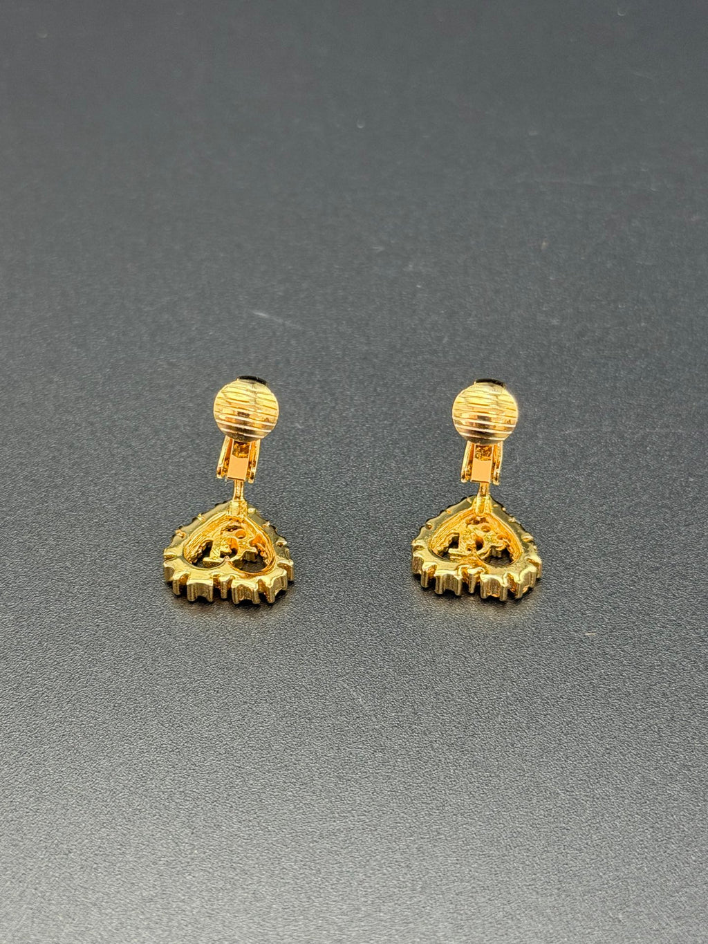 CHRISTIAN DIOR Heart-shaped Earring /Necklace Set