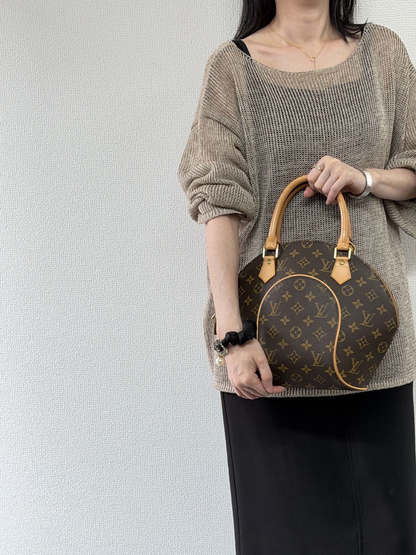 LOUIS VUITTON Monogram Pearl Bag