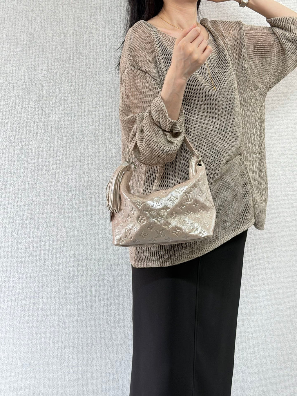 LOUIS VUITTON  Limited Edition Monogram Shimmer Halo Bag