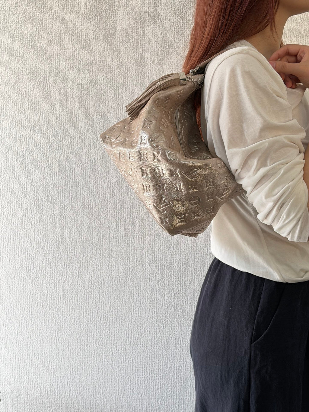 LOUIS VUITTON  Limited Edition Monogram Shimmer Halo Bag