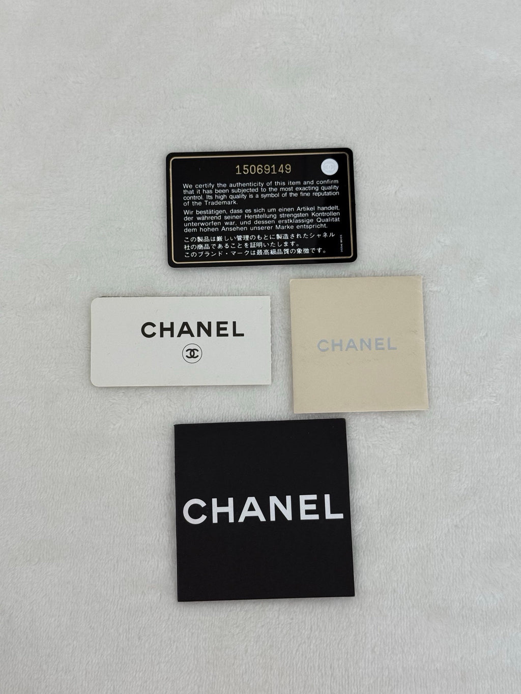 CHANEL Quilted Double-C Logo Chainbag