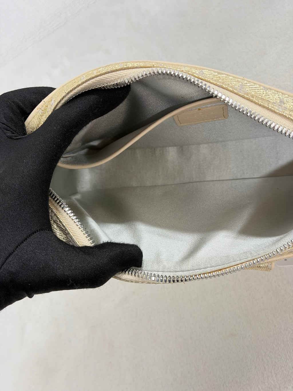 LOUIS VUITTON Satin Monogram Shoulderbag