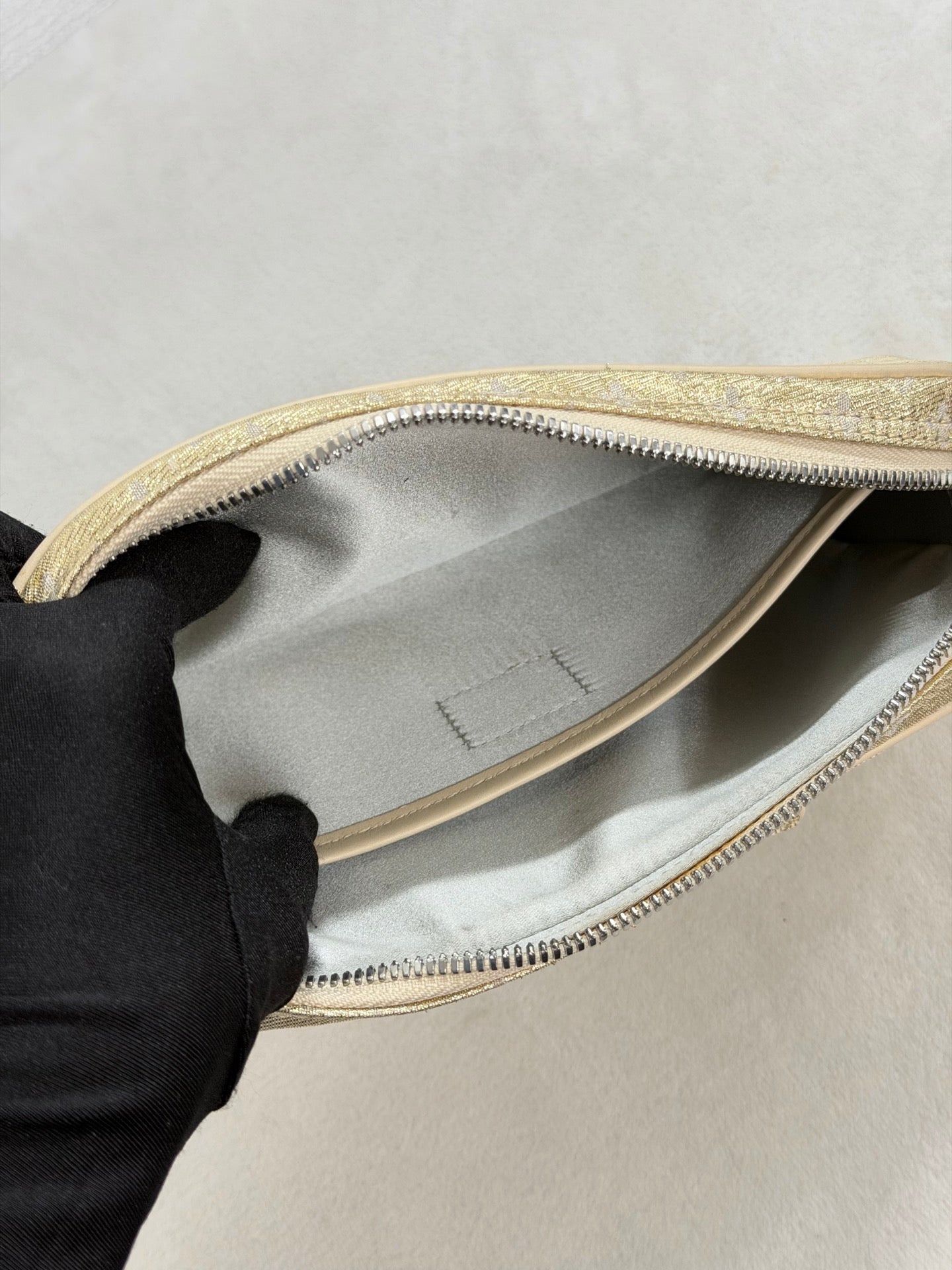 LOUIS VUITTON Satin Monogram Shoulderbag