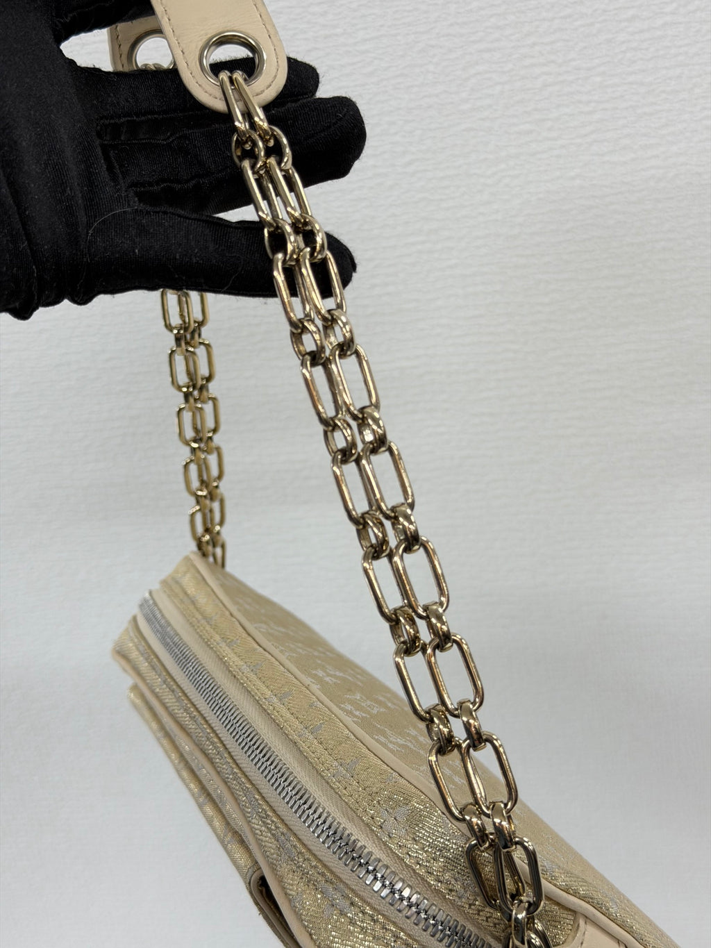 LOUIS VUITTON Satin Monogram Shoulderbag