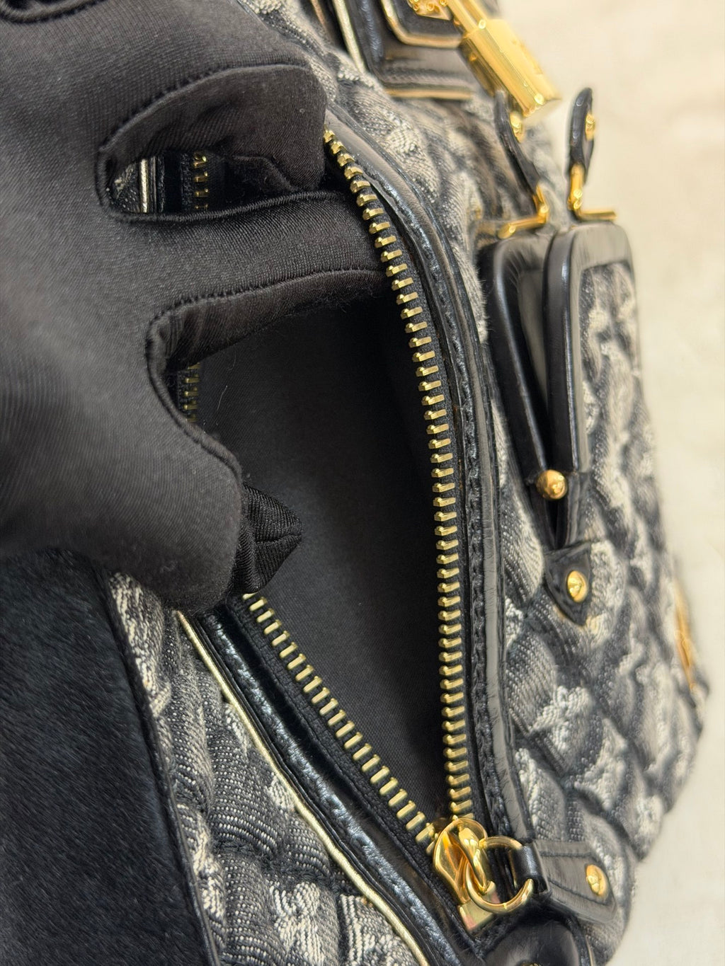 LOUIS VUITTON Monogram Denim Shoulderbag