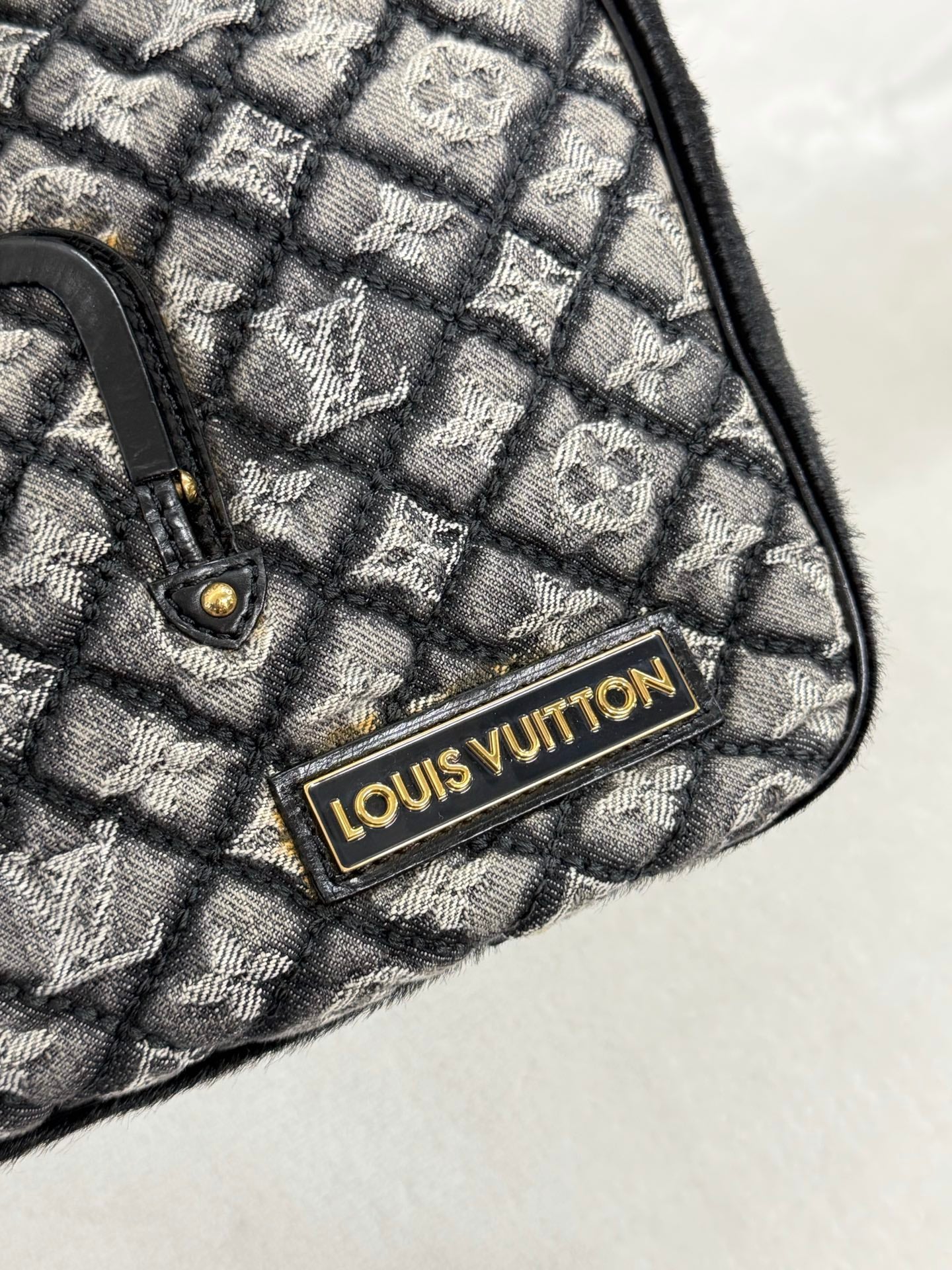 LOUIS VUITTON Monogram Denim Shoulderbag