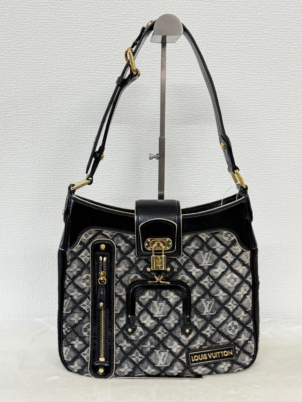 LOUIS VUITTON Monogram Denim Shoulderbag