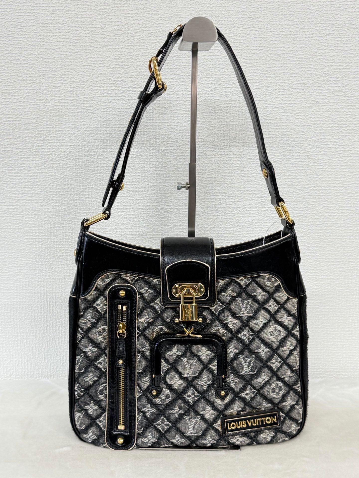 LOUIS VUITTON Monogram Denim Shoulderbag