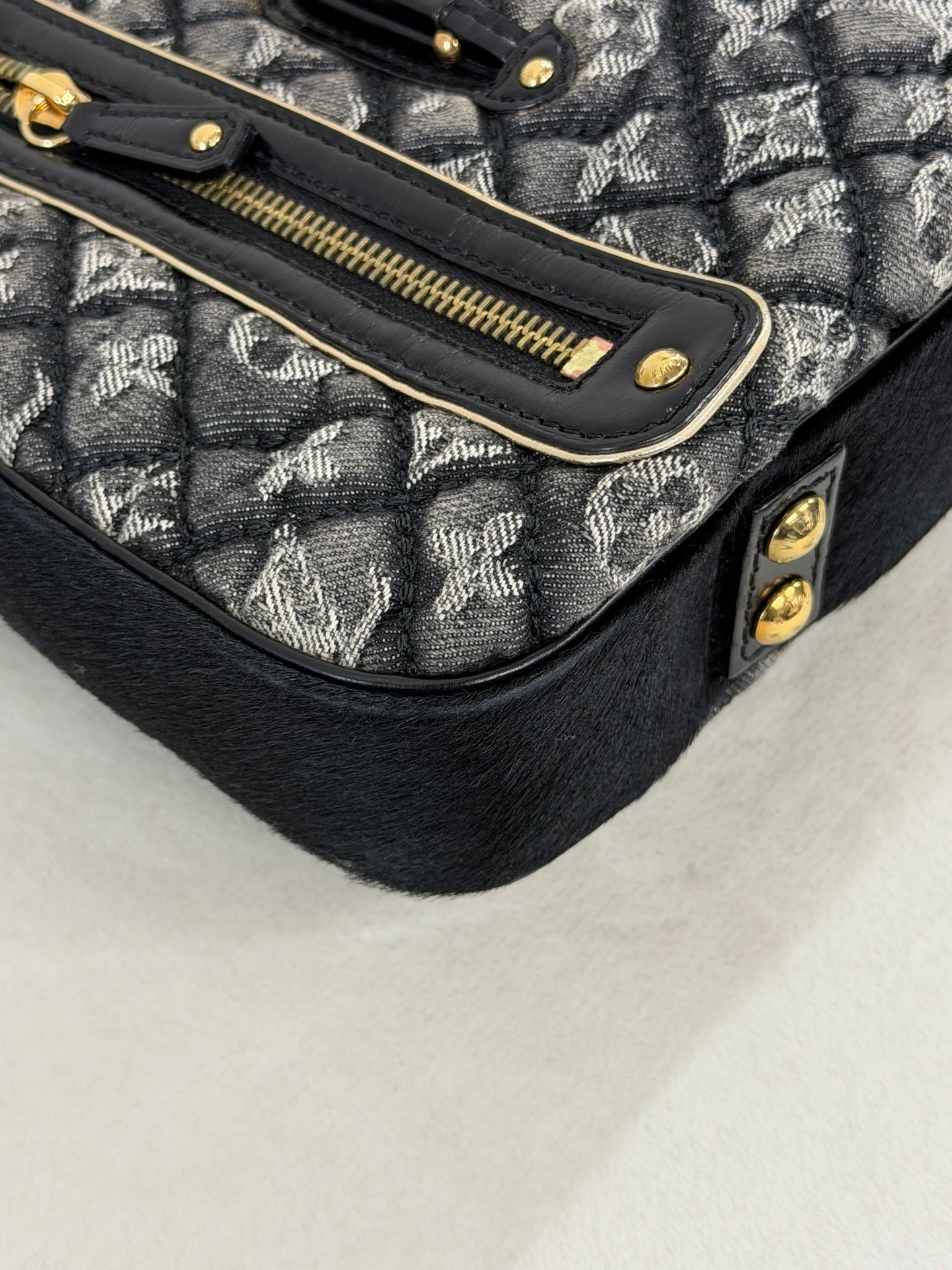 LOUIS VUITTON Monogram Denim Shoulderbag