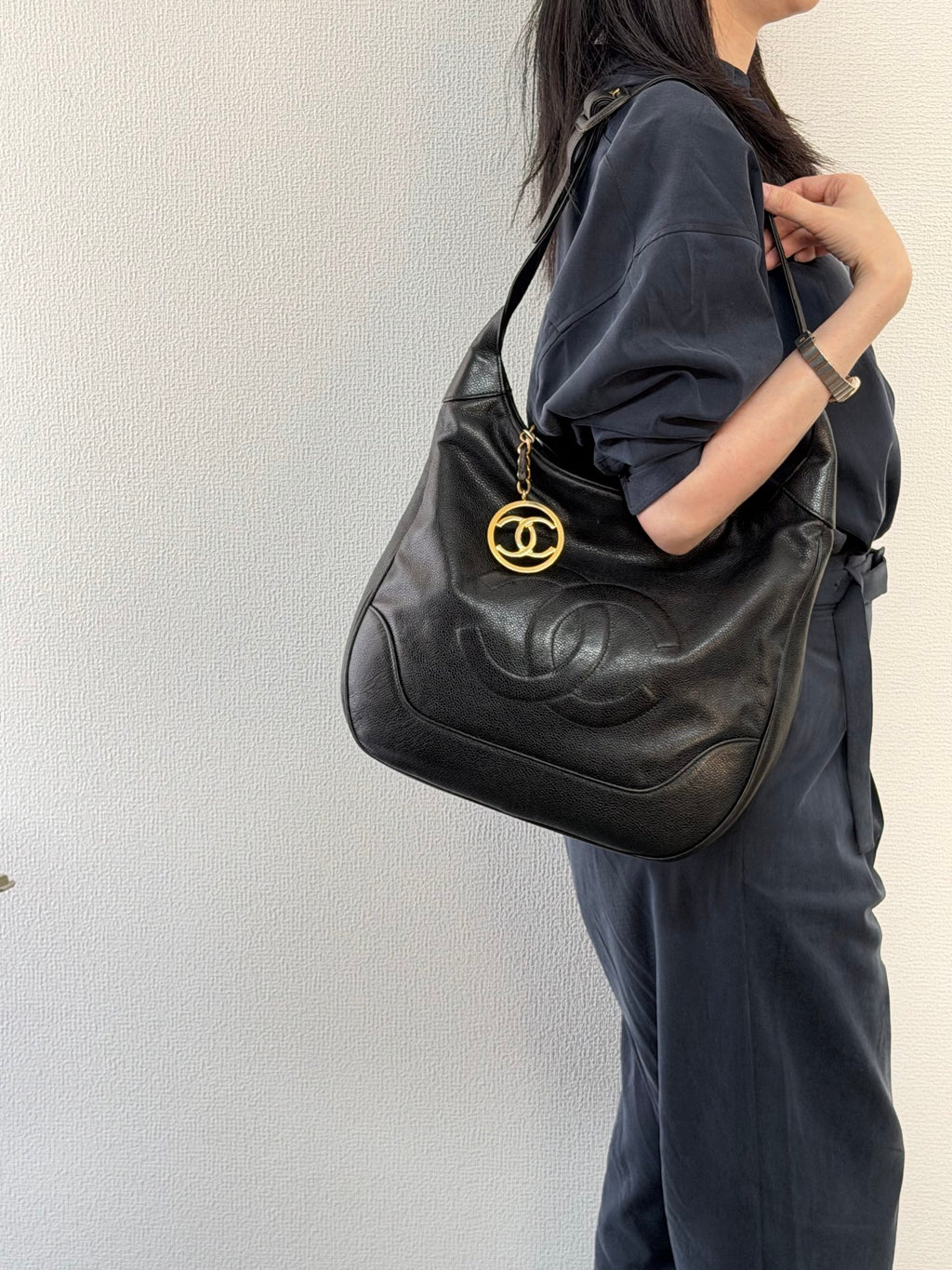 CHANEL Genuine Double-C Hobobag