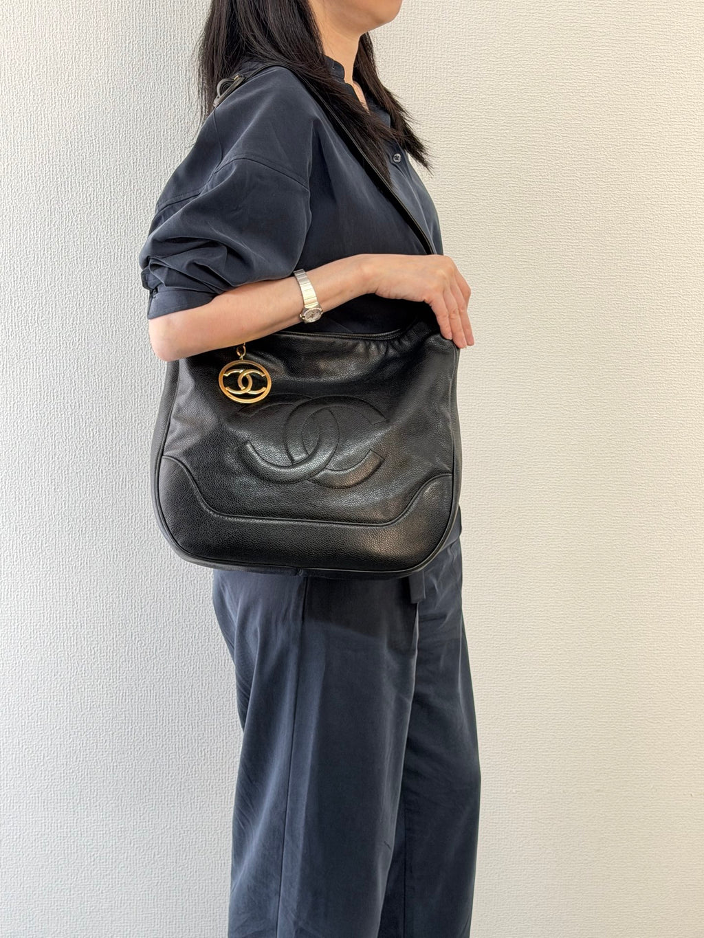 CHANEL Genuine Double-C Hobobag