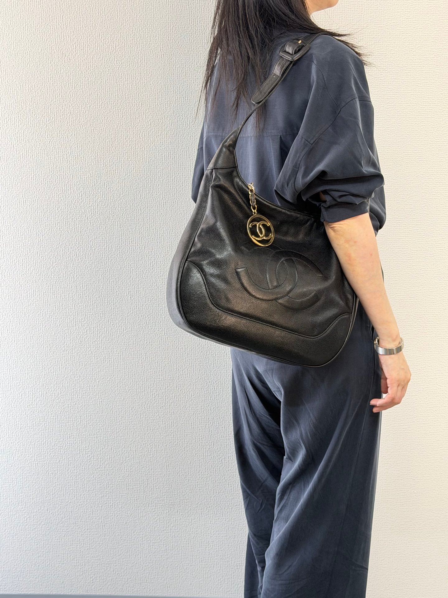 CHANEL Genuine Double-C Hobobag