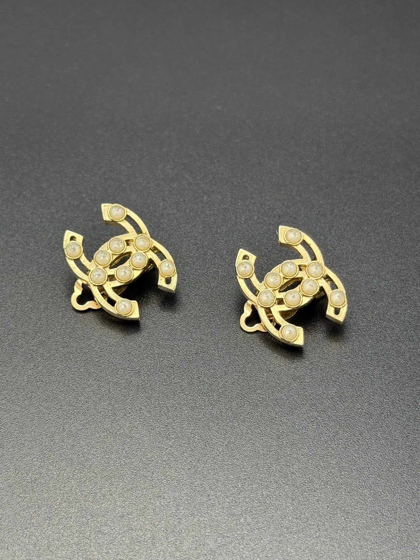 CHANEL Double-C Earring Clips