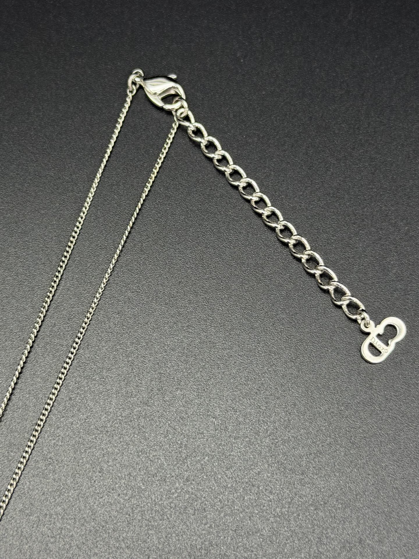 CHRISTIAN DIOR Logo Necklace