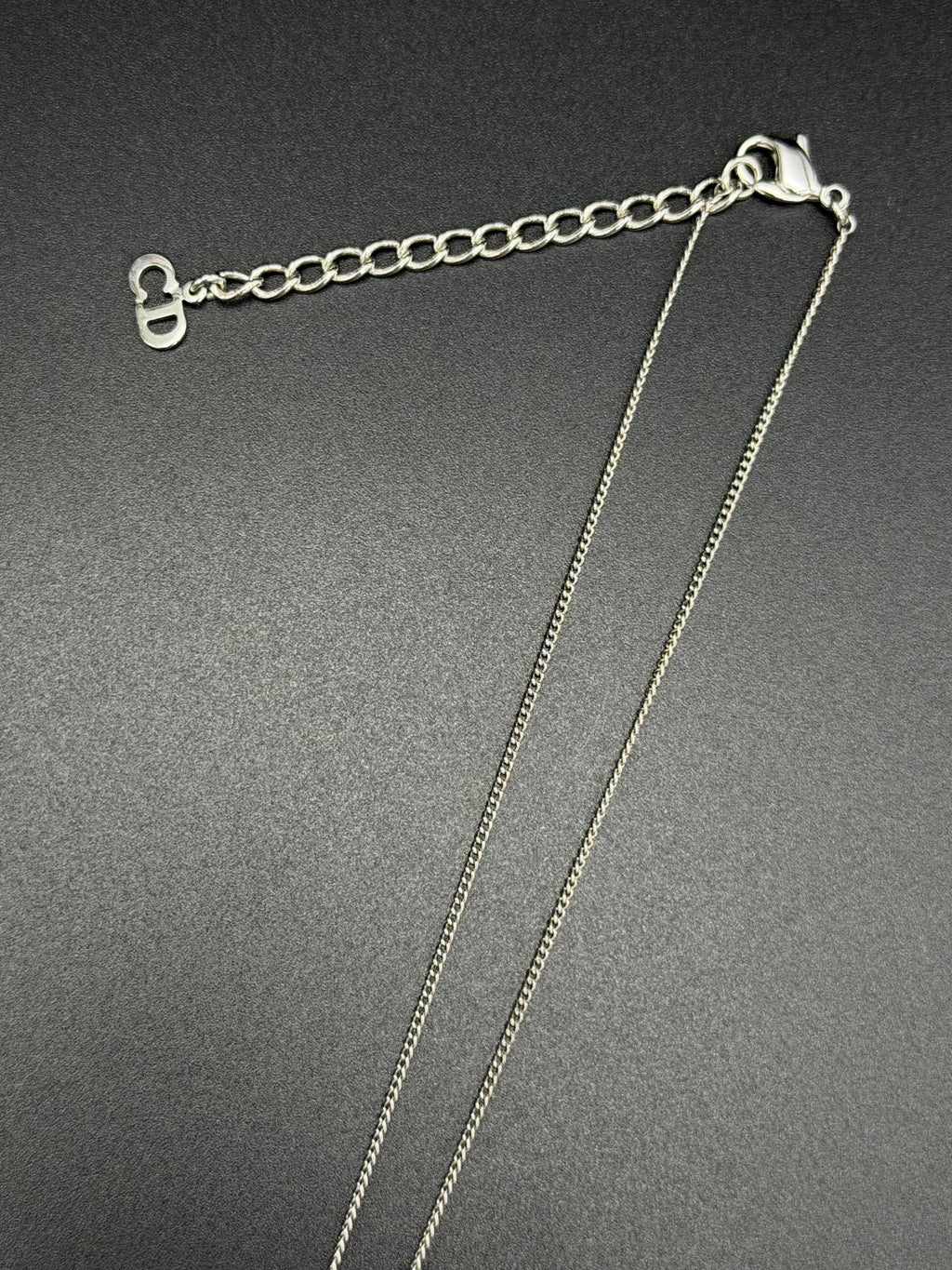 CHRISTIAN DIOR Logo Necklace