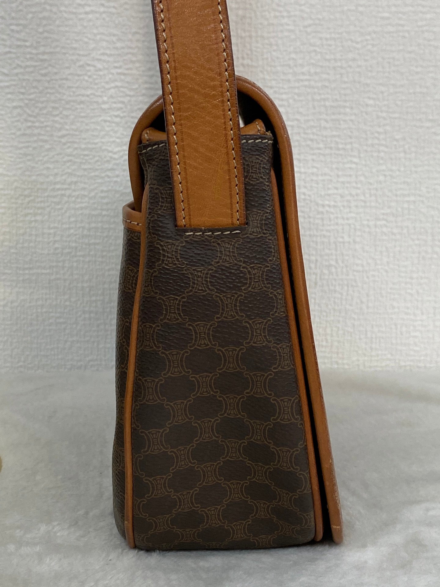 CELINE Macadam Saddle Shoulderbag