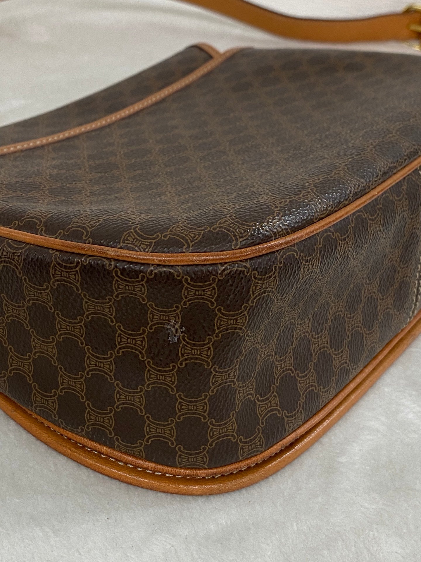 CELINE Macadam Saddle Shoulderbag