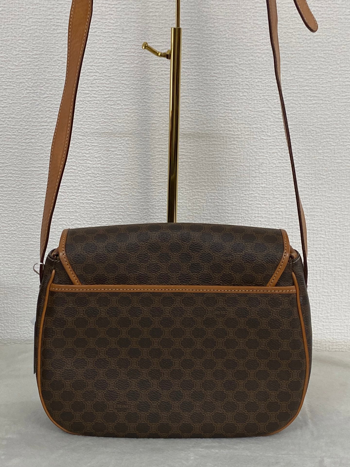 CELINE Macadam Saddle Shoulderbag