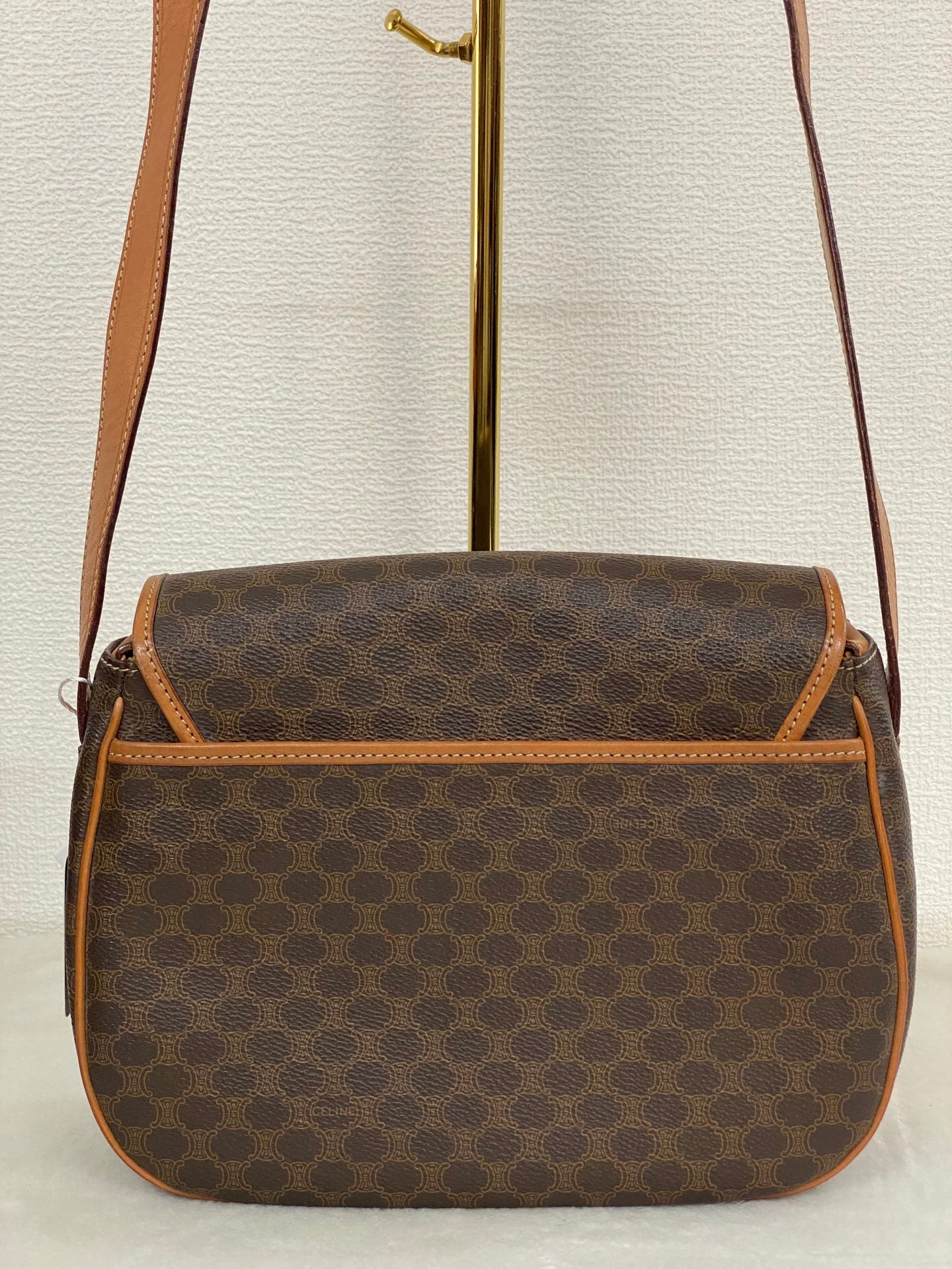 CELINE Macadam Saddle Shoulderbag