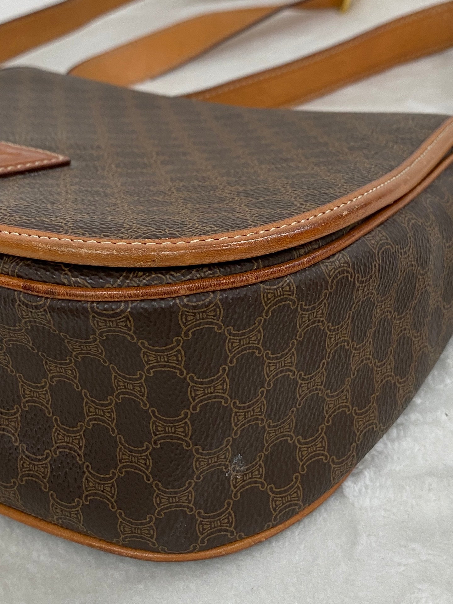 CELINE Macadam Saddle Shoulderbag