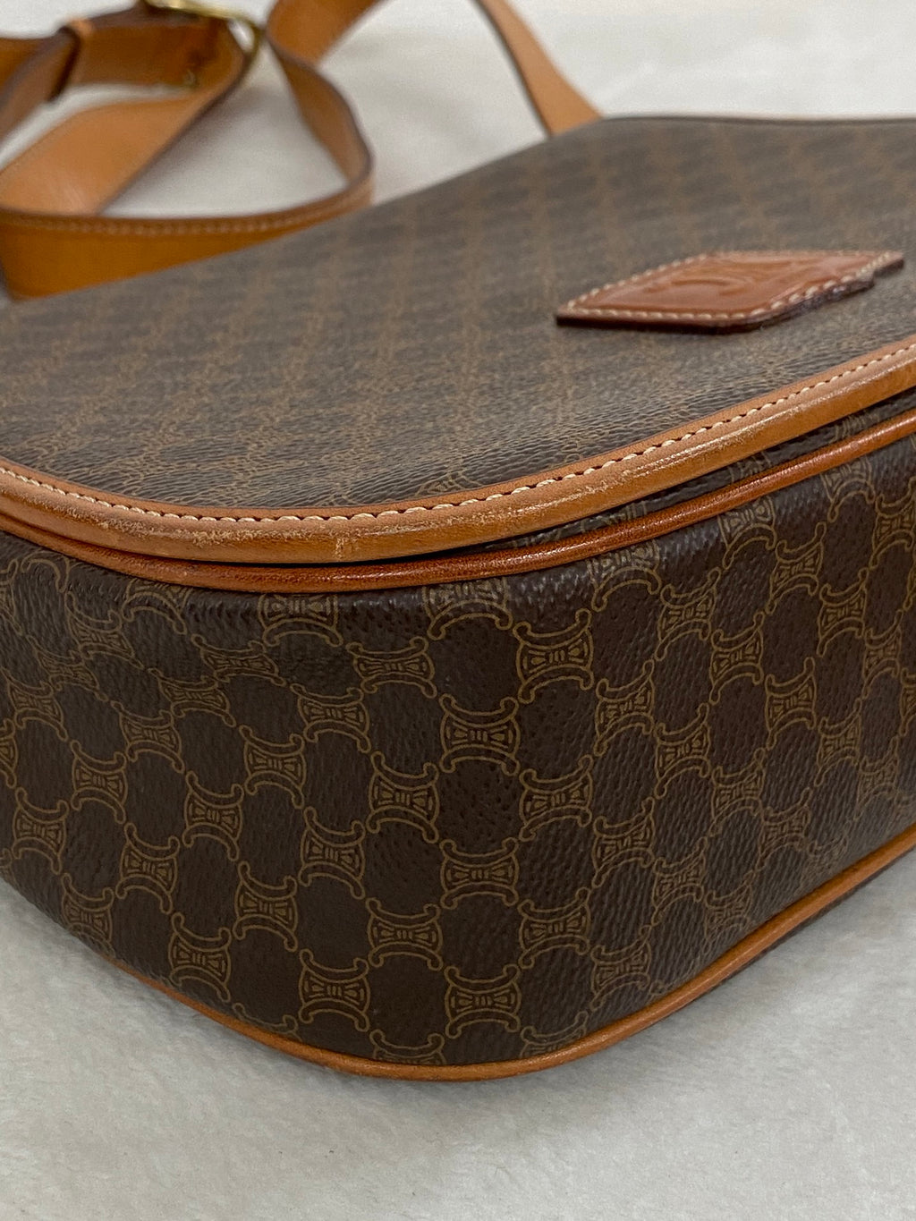 CELINE Macadam Saddle Shoulderbag