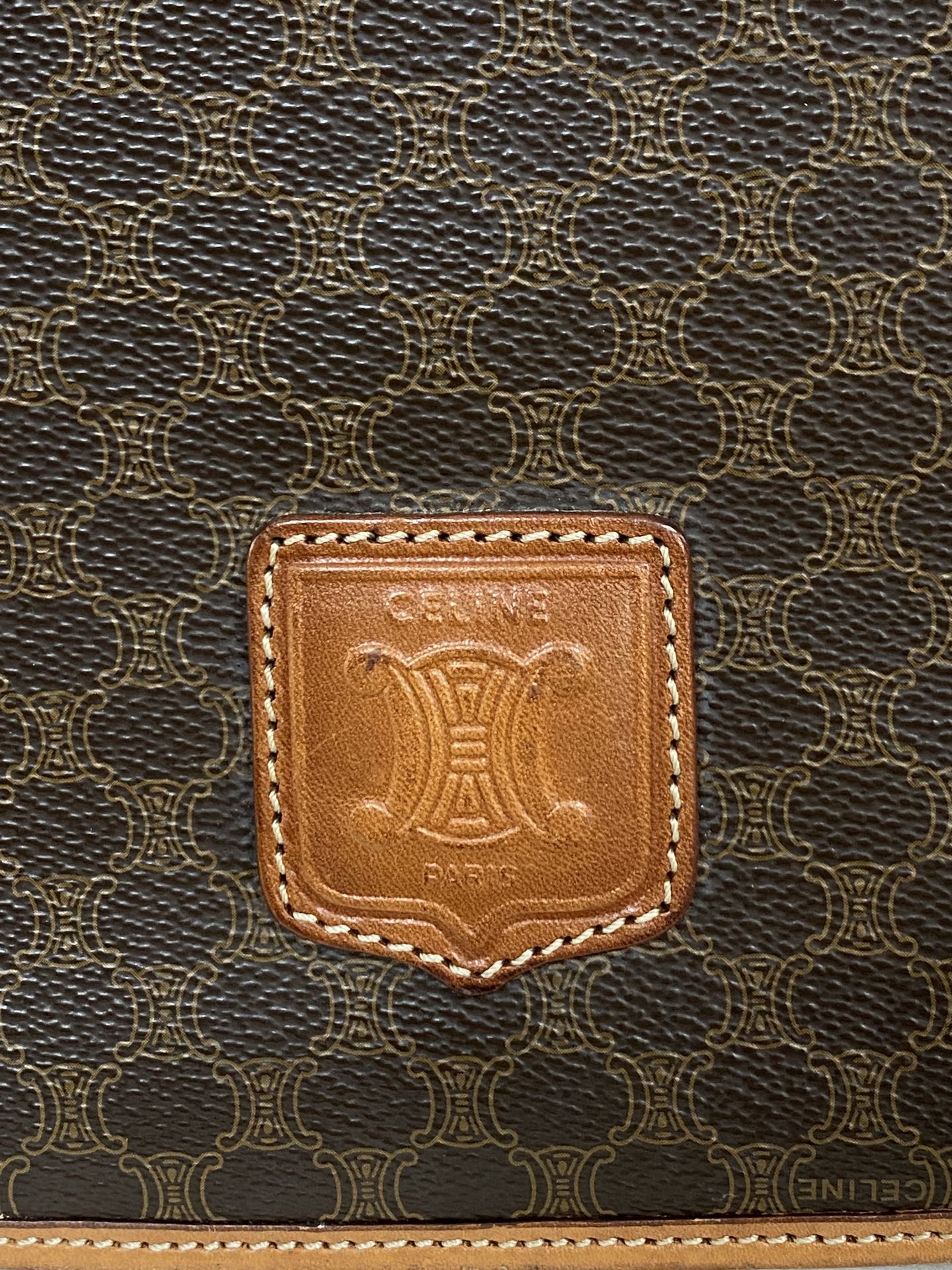 CELINE Macadam Saddle Shoulderbag