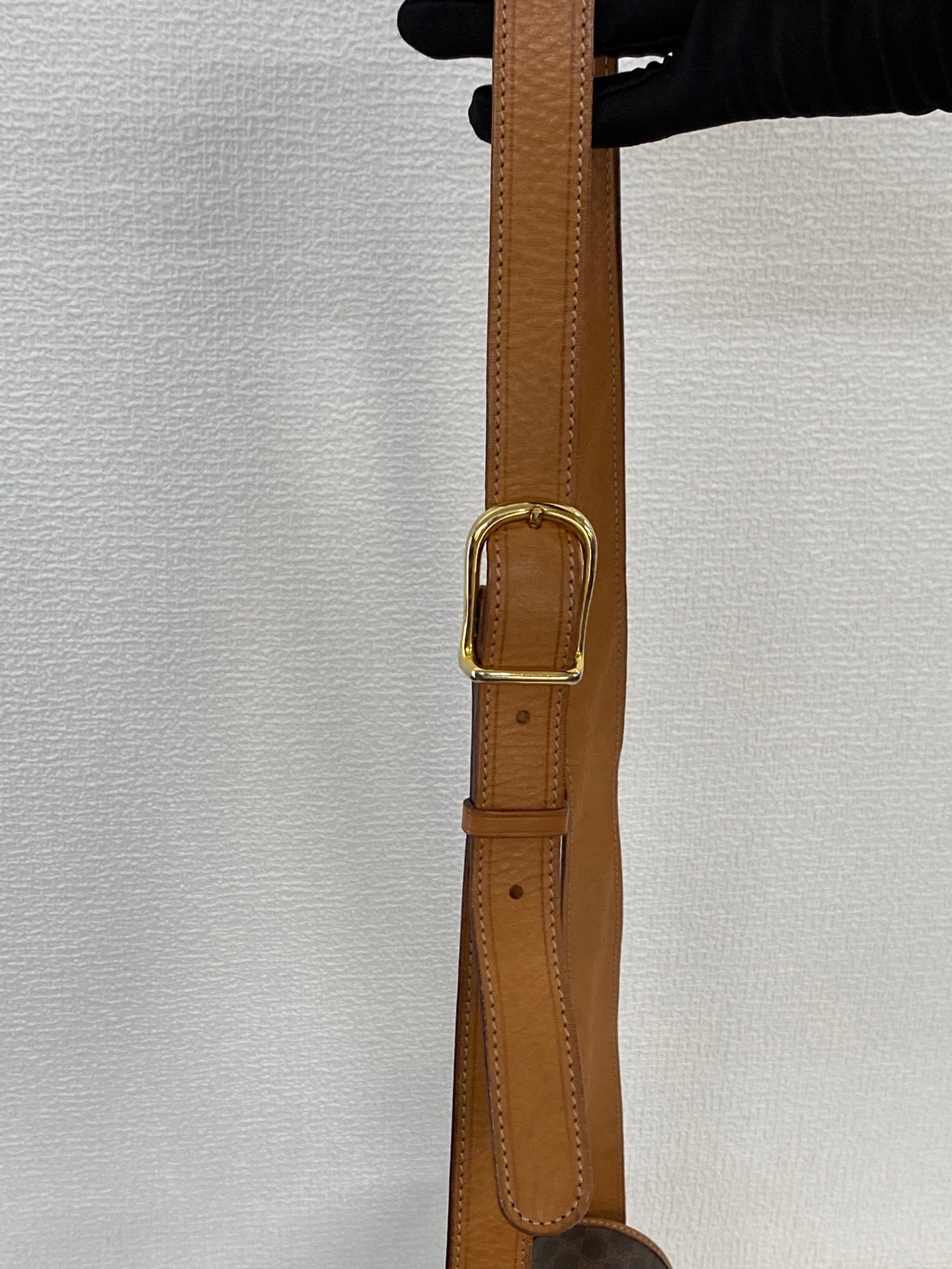 CELINE Macadam Saddle Shoulderbag
