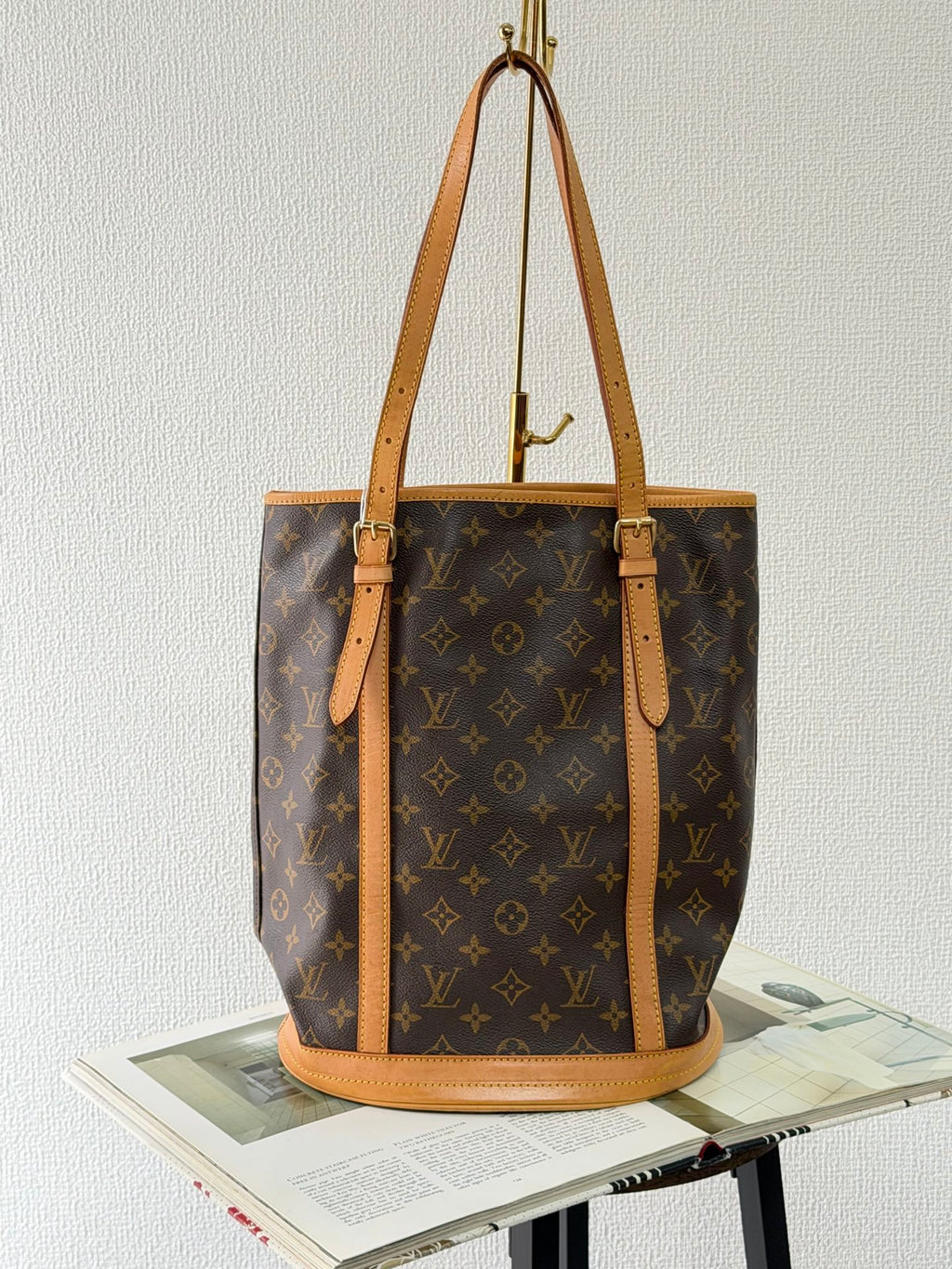LOUIS VUITTON Monogram Bucket Handbag