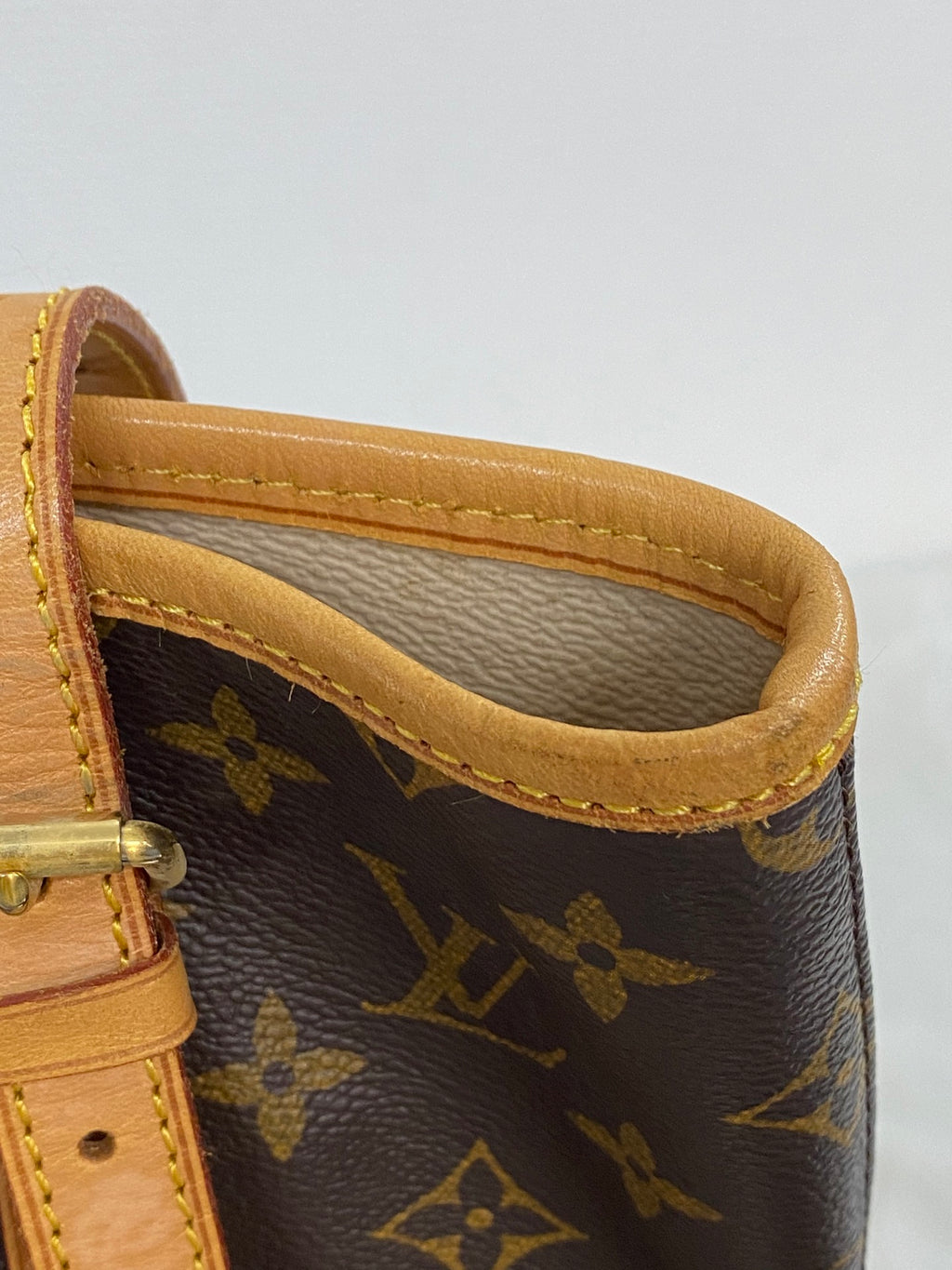 LOUIS VUITTON Monogram Bucket Handbag