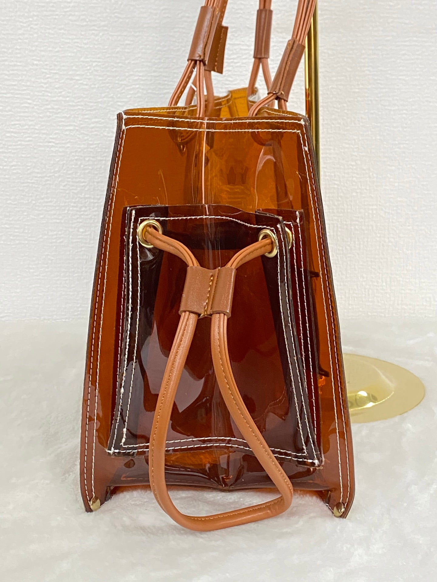 Loewe Anagram Vinyl Shopper Tote Bag