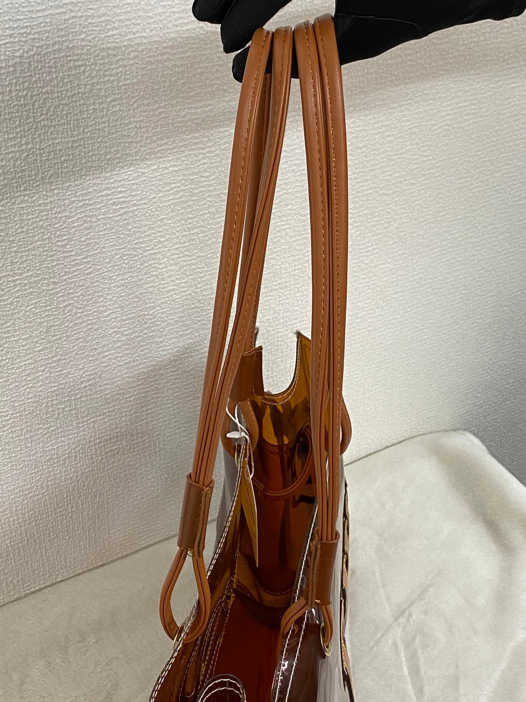 Loewe Anagram Vinyl Shopper Tote Bag