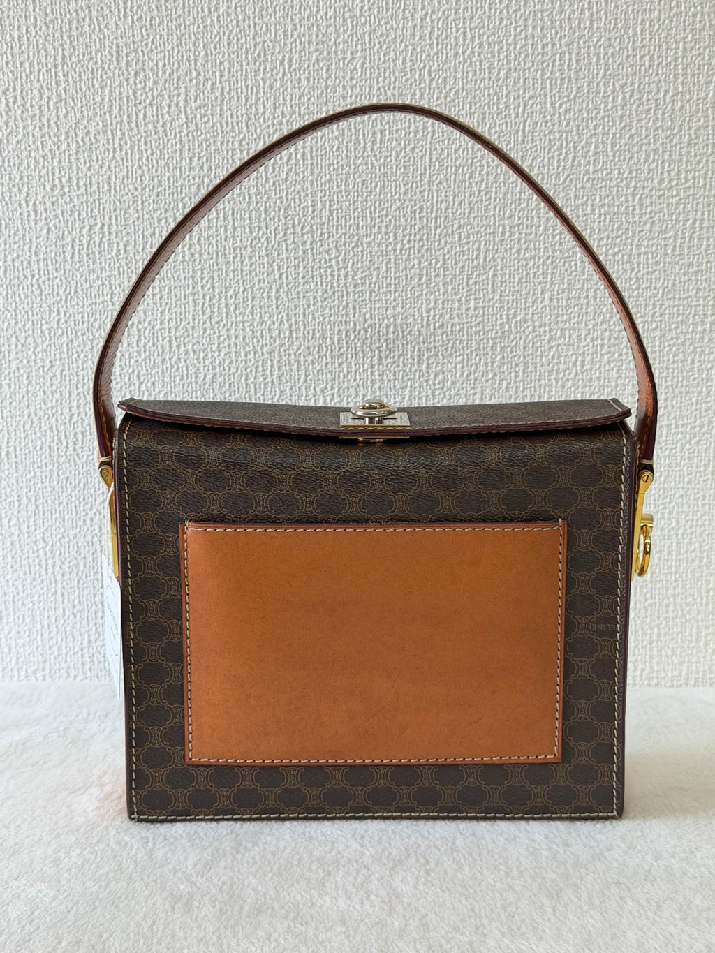 CELINE Macadam Box Handbag