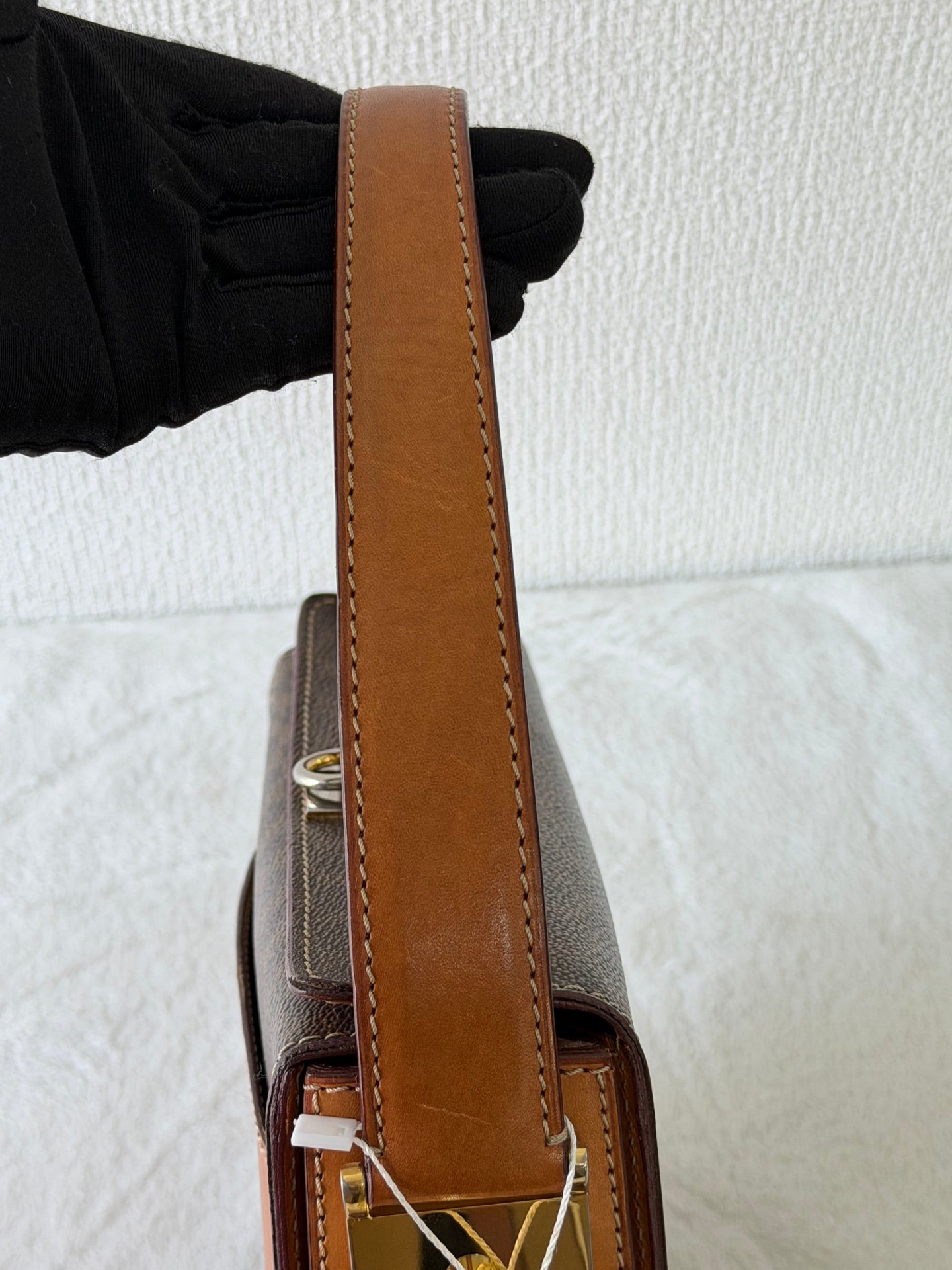 CELINE Macadam Box Handbag