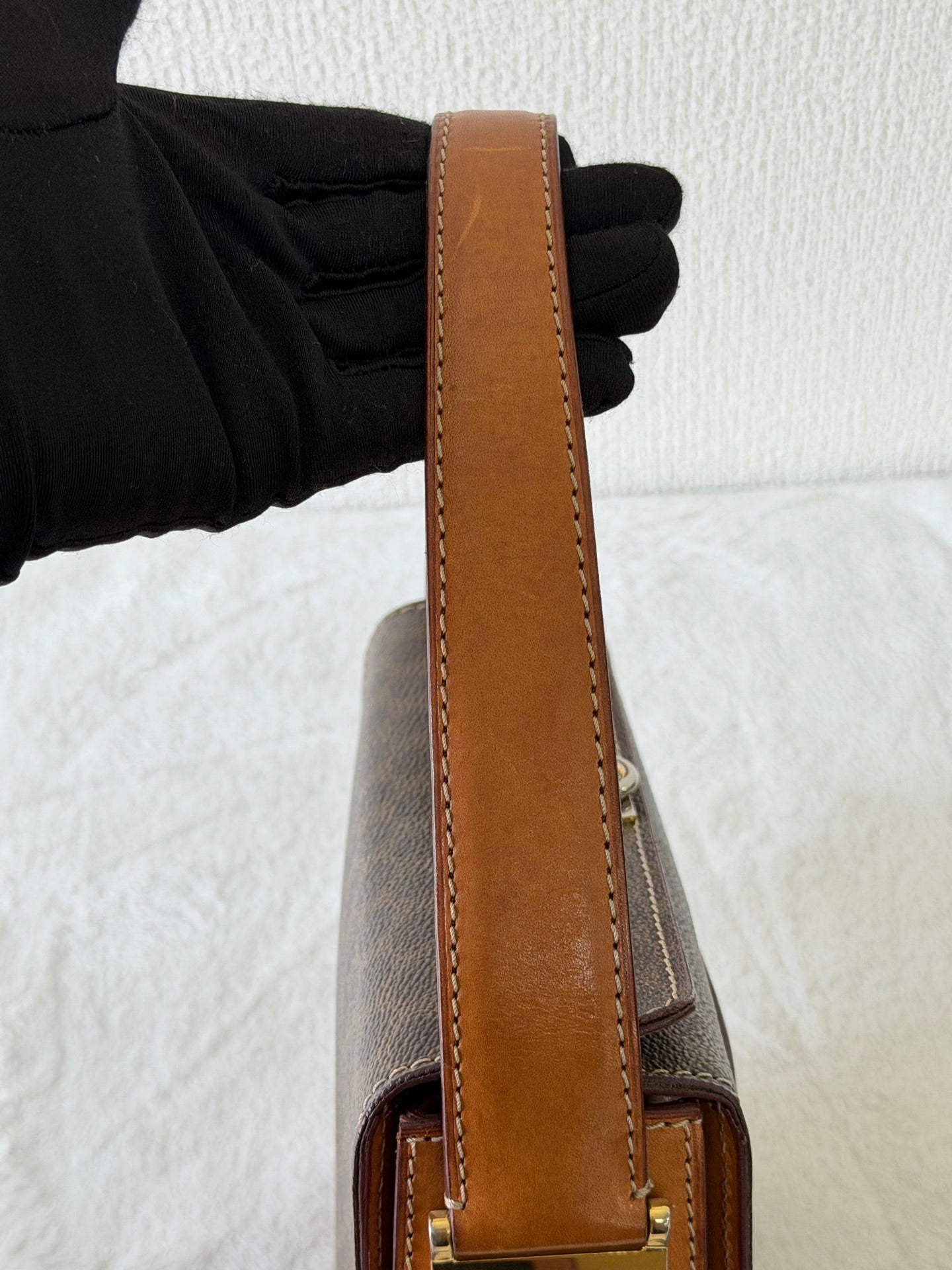 CELINE Macadam Box Handbag