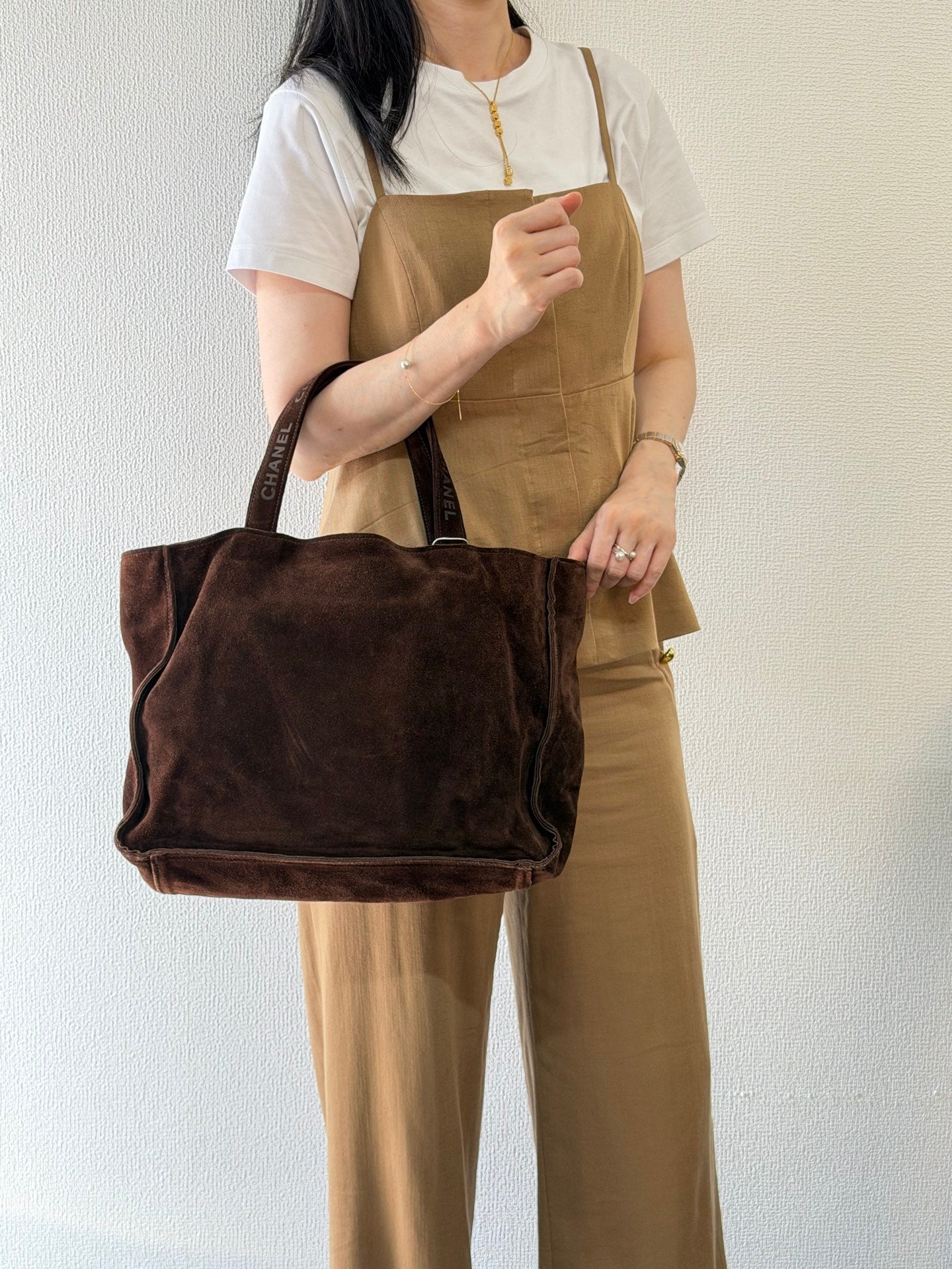CHANEL Suede Totebag