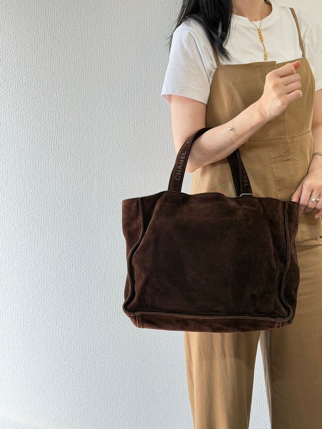 CHANEL Suede Totebag