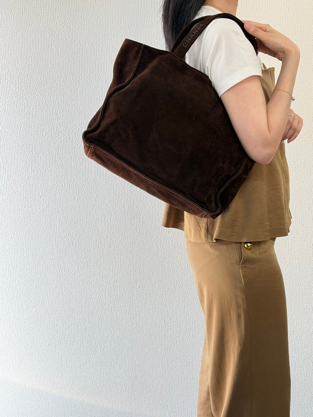CHANEL Suede Totebag