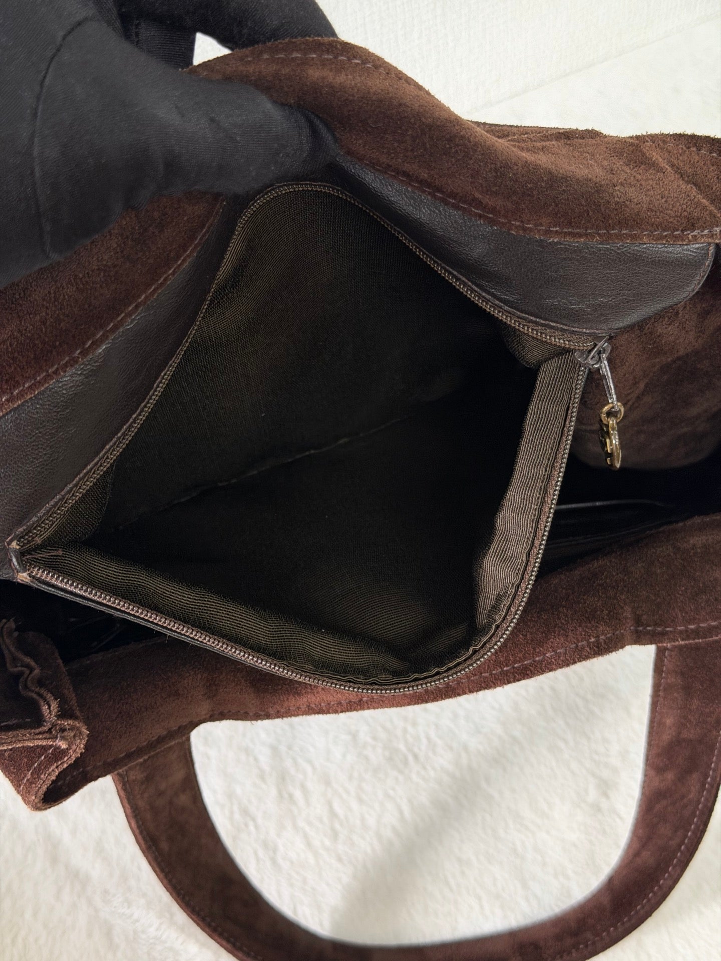CHANEL Suede Totebag