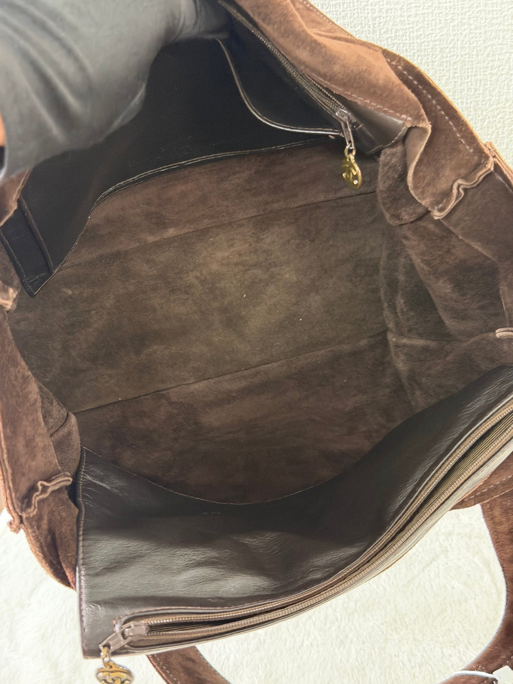CHANEL Suede Totebag