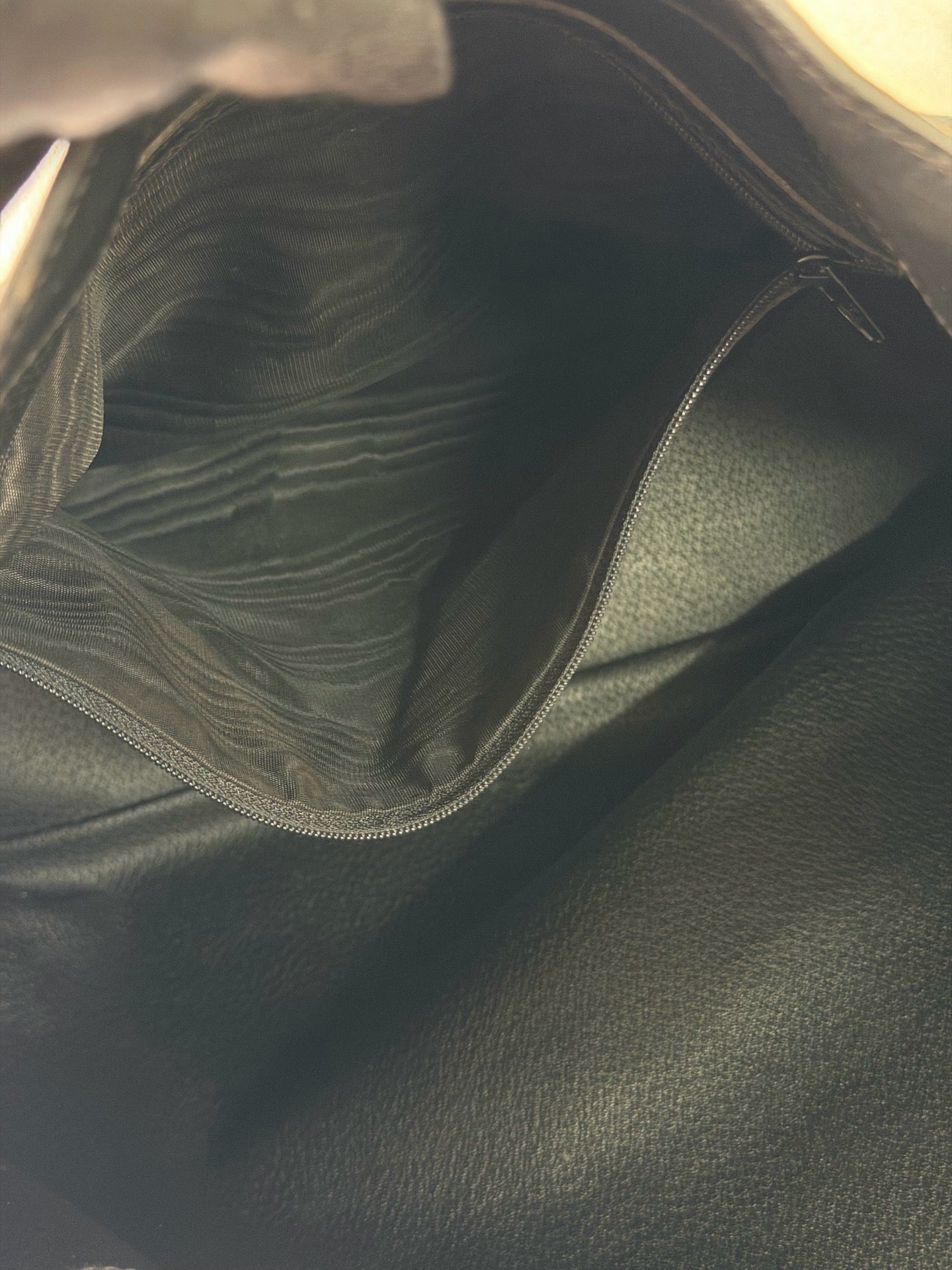 CELINE Black Macadam Totebag