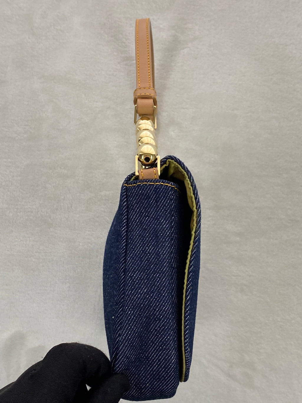 CHRISTIAN DIOR Denim Handbag