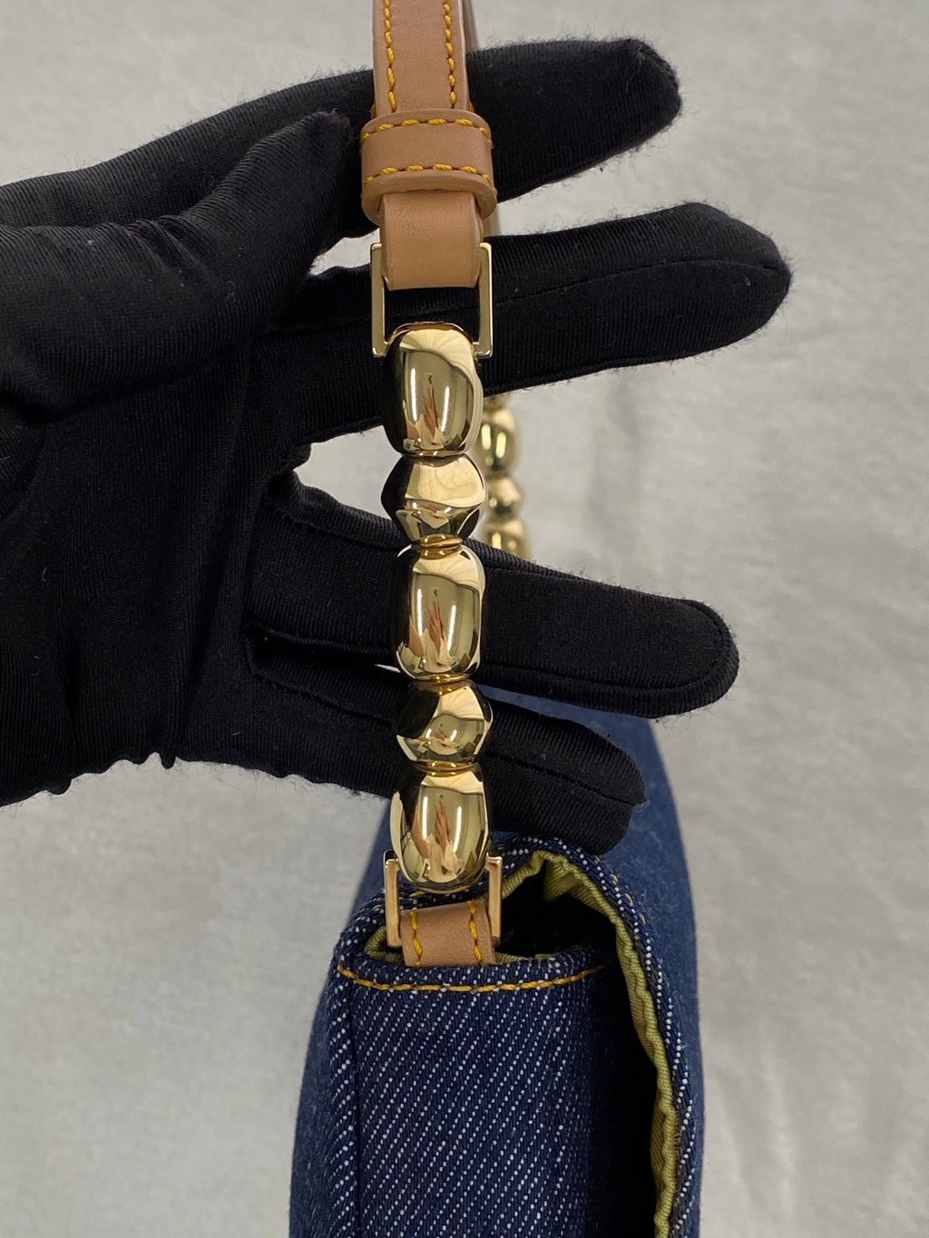 CHRISTIAN DIOR Denim Handbag