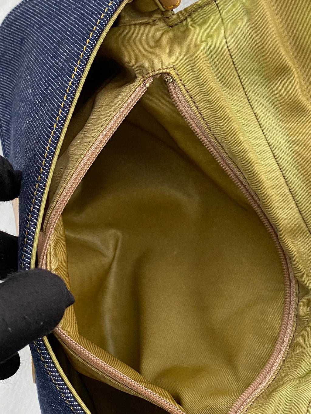 CHRISTIAN DIOR Denim Handbag