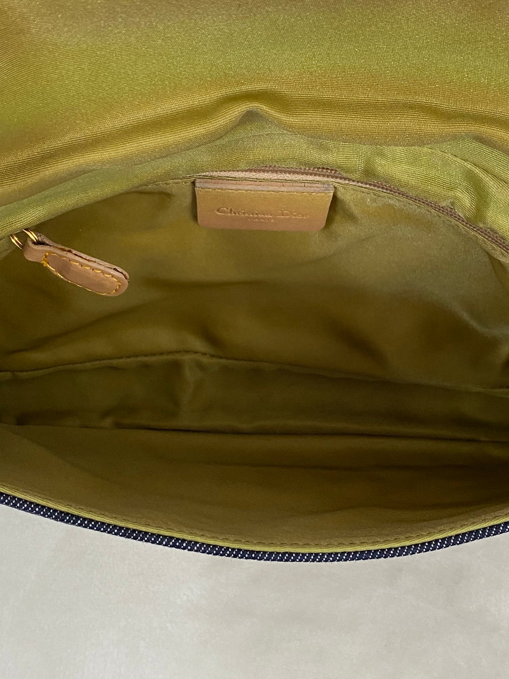 CHRISTIAN DIOR Denim Handbag