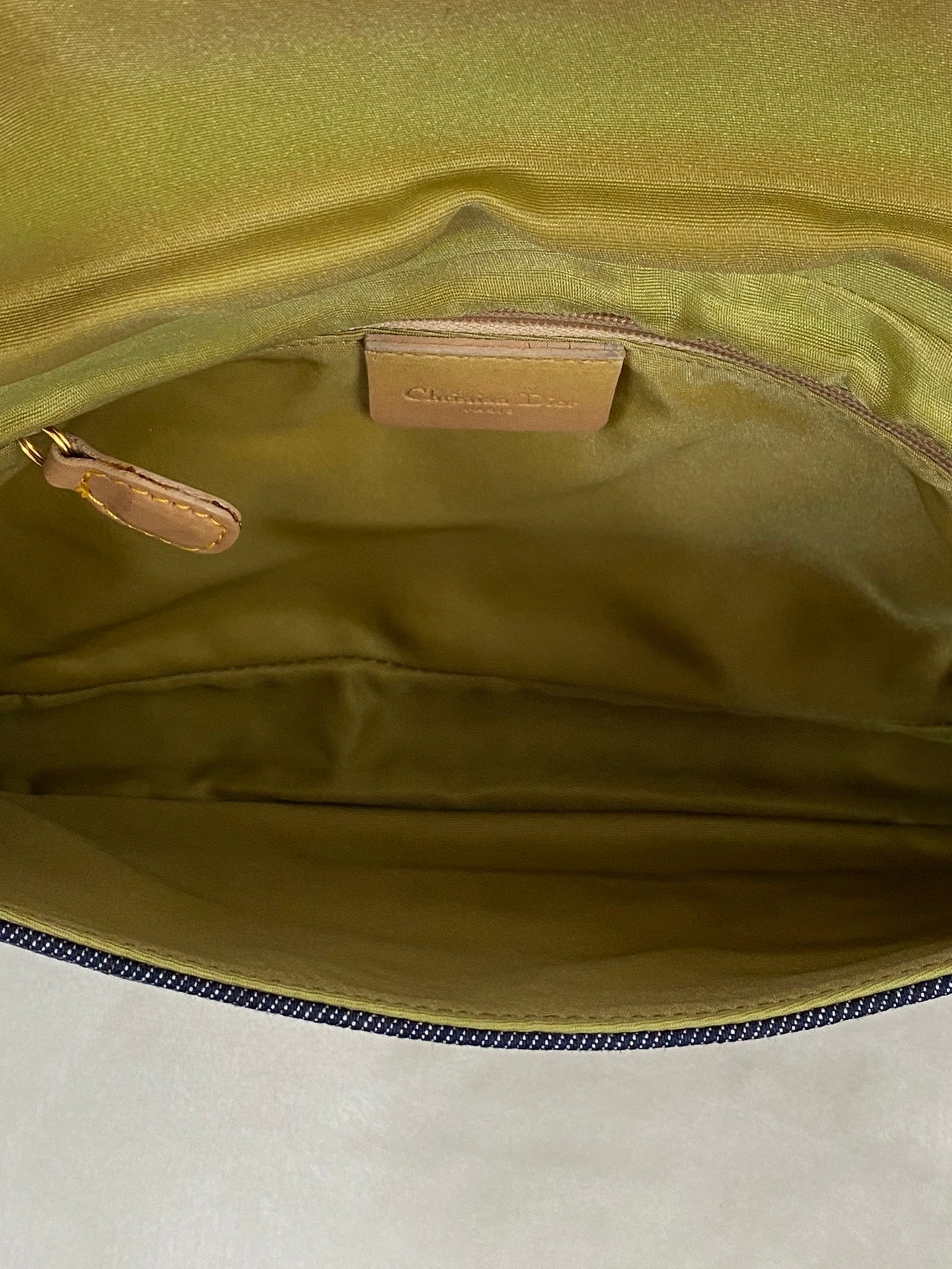 CHRISTIAN DIOR Denim Handbag
