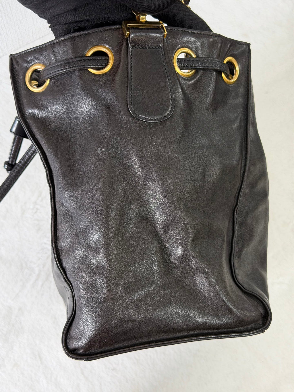 CHANEL Genuine Bucket Shoulderbag